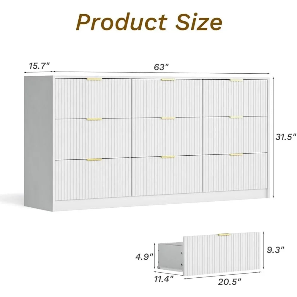Modern Chest of Drawers for Bedroom or Entry