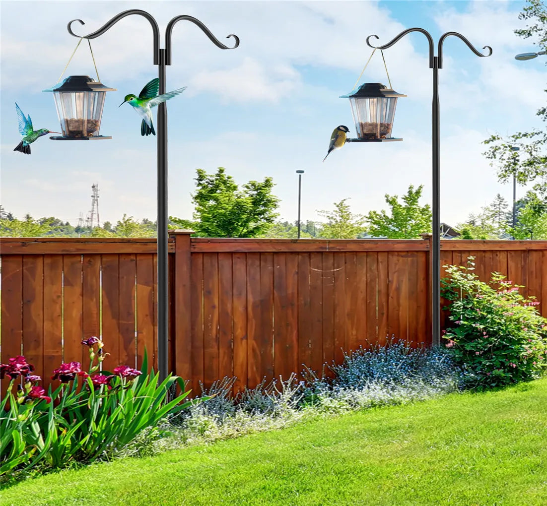 Outdoor Styling Poles for String Lights, Wedding Flower Baskets, Bird feeders...