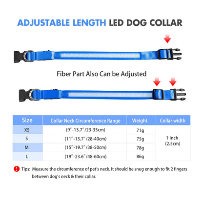 Luminous, Waterproof Dog Collar