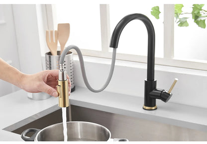 Rotating Smart Touch Kitchen Faucet