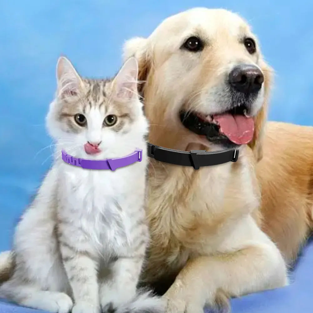 Pet Stress and Anxiety Calming Collars for Cats or Dogs