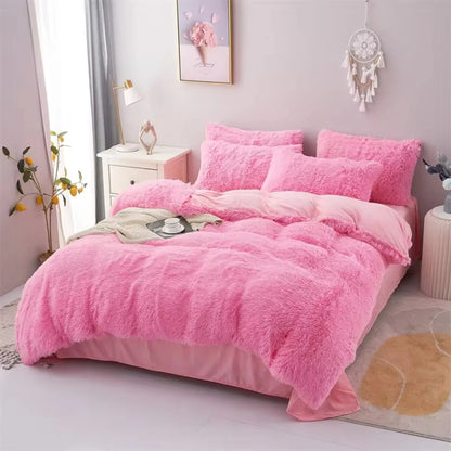 Cozy Plush Three-Piece Bedding Set