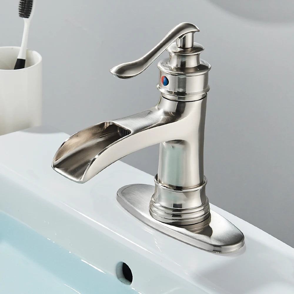 Waterfall Bathroom Faucet