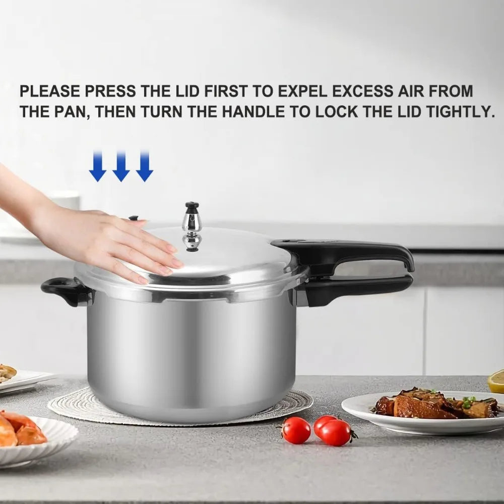 12 Quart Pressure Cooker/Canner w/Cooking Rack for Steaming