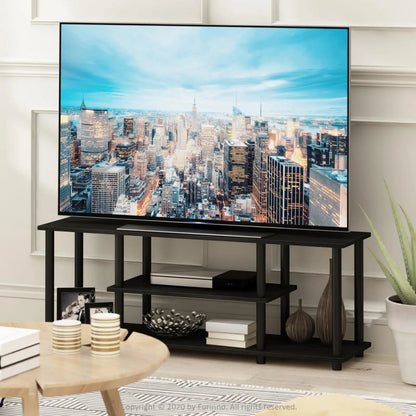 No Tool, 3-Tier Entertainment TV Stand