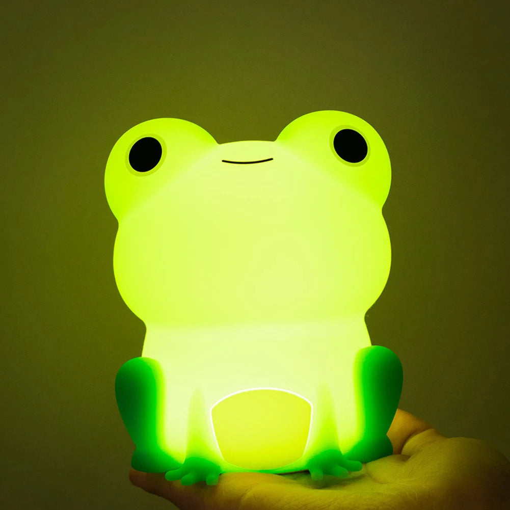 Frog Lamp, Touch Sensor - Rechargeable Battery Operated