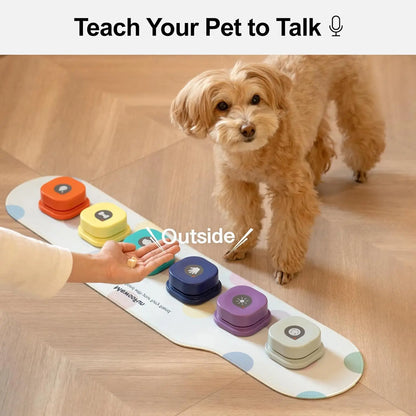 Voice Recording Pet Buttons for Communication