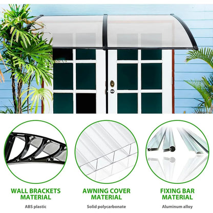 40" x 80" Window Awning or Door Canopy