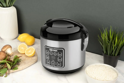 8-Cup Rice & Grain Cooker, Steamer