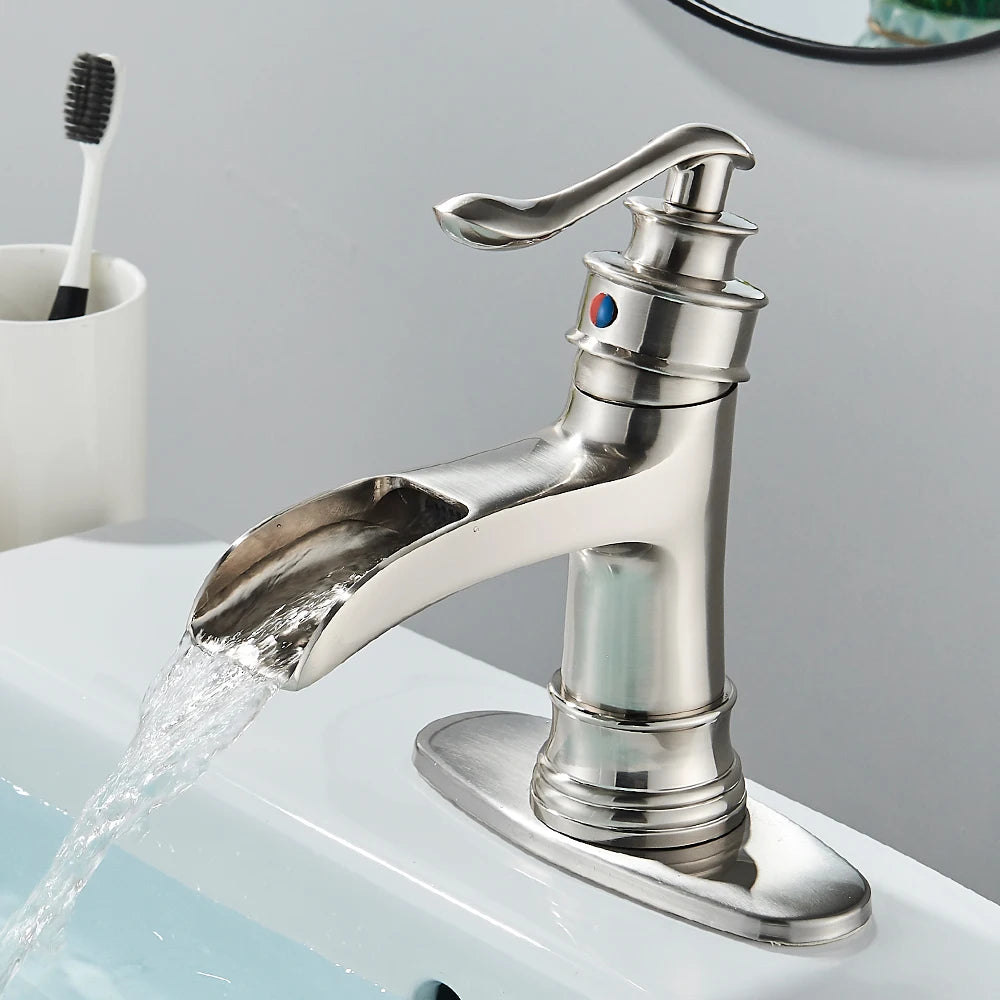 Waterfall Bathroom Faucet