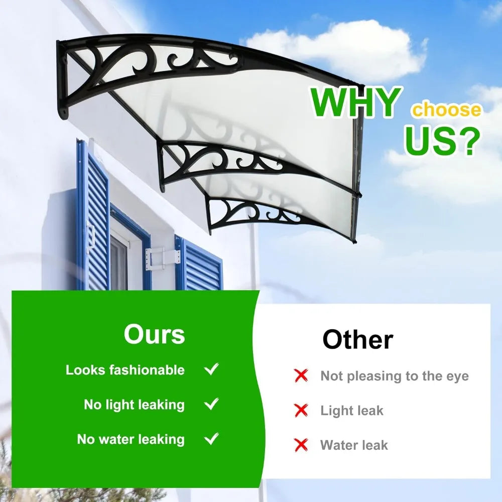 40" x 80" Window Awning or Door Canopy