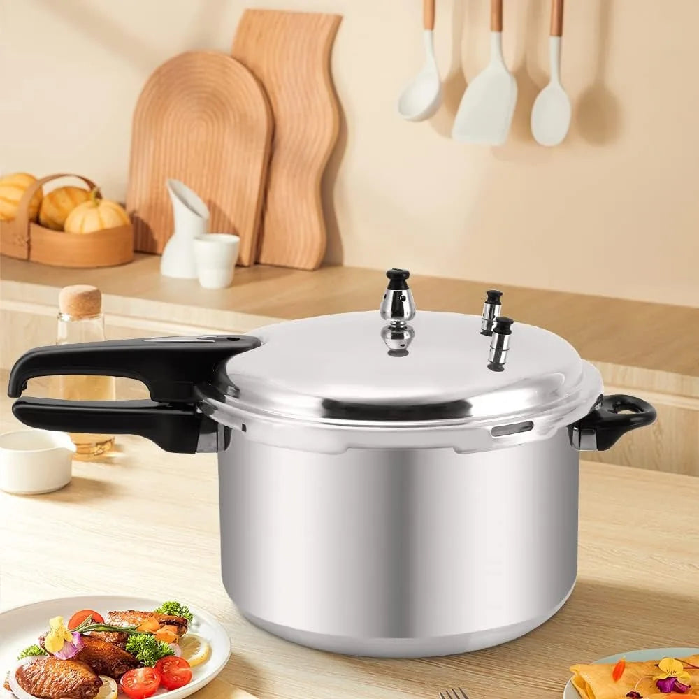 12 Quart Pressure Cooker/Canner w/Cooking Rack for Steaming